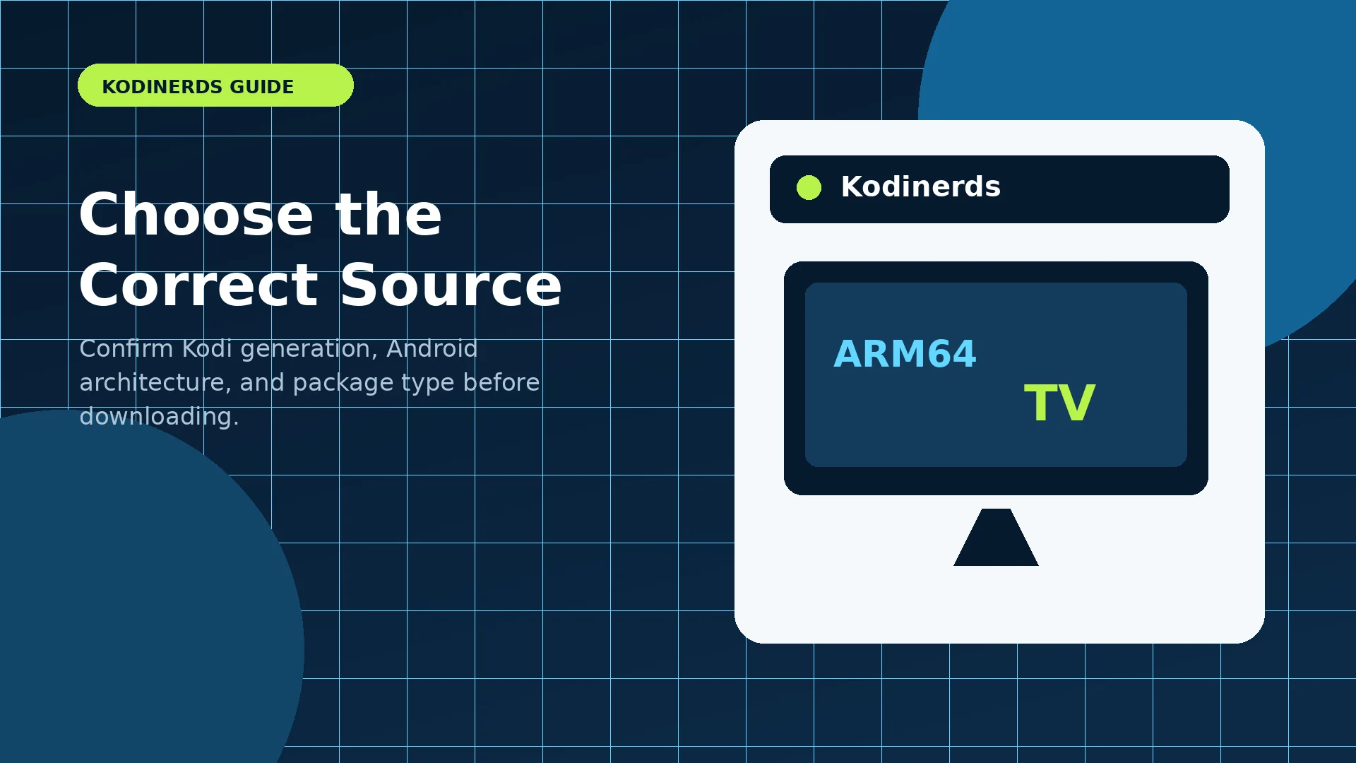 Kodinerds repository download and compatibility illustration